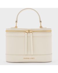 Charles & Keith - Enola Top Handle Vanity Bag - Lyst