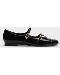 Charles & Keith - Double-strap T-bar Mary Janes - Lyst