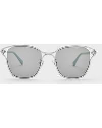 Charles & Keith - Recycled Acetate Sculptural-knot Butterfly Sunglasses - Lyst