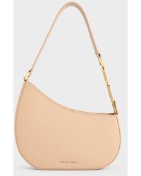 Charles & Keith - Agatha Chain-accent Shoulder Bag - Lyst