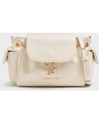 Charles & Keith - Duo Quilted Two-Way Front Flap Backpack - Lyst