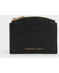 charles and keith top zip cardholder
