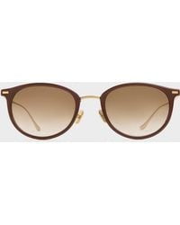 Charles & Keith - Minnow Metal-Rim Round Sunglasses - Lyst