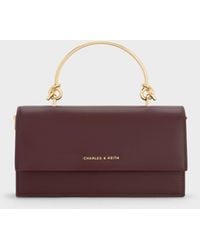 Charles & Keith - Kristine Sculptural-handle Long Wallet - Lyst