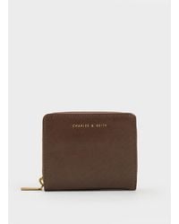 Charles & Keith - Finley Zip-around Small Wallet - Lyst