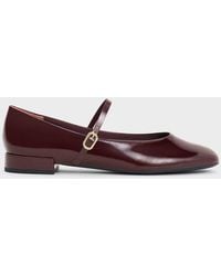 Charles & Keith - Gertrude Patent Mary Janes - Lyst