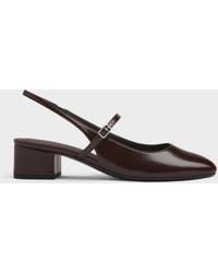 Charles & Keith - Slingback Mary Jane Pumps - Lyst