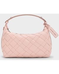 Charles & Keith - Ivette Woven Shoulder Bag - Lyst