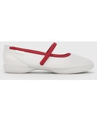 Charles & Keith - Mesh Contrast-Trim Mary Jane Sneakers - Lyst