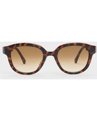 Charles & Keith - Brea Round Sunglasses - Lyst