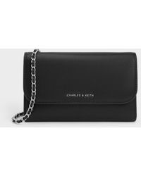 Charles & Keith - Octavia Front Flap Long Wallet - Lyst