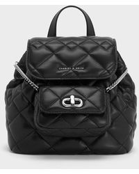 Charles & Keith - Aubrielle Quilted Backpack - Lyst