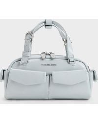 Charles & Keith - Rachel Multi-Pocket Bowling Bag - Lyst