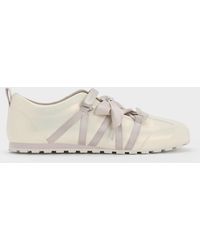Charles & Keith - Silko Pearlescent Ballet Sneakers - Lyst