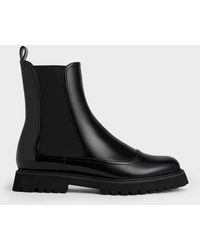 Charles & Keith - Ridged-sole Chelsea Boots - Lyst