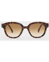 Charles & Keith - Brea Round Sunglasses - Lyst