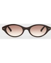 Charles & Keith - Pecola Oval Sunglasses - Lyst