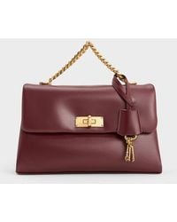 Charles & Keith - Kerry Chain-Handle Crossbody Bag - Lyst
