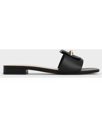 Charles & Keith - Knotted Accent Slide Sandals - Lyst