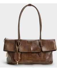 Charles & Keith - Aveline Front-Flap Shoulder Bag - Lyst