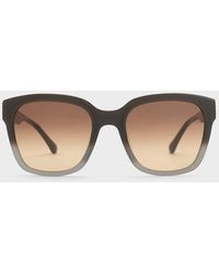 Charles & Keith - Recycled Acetate Square Sunglasses - Lyst