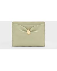 Charles & Keith - Halsey Ruched Card Holder - Lyst