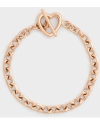Charles & Keith - Annalise Heart Bracelet - Lyst