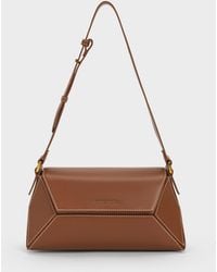 Charles & Keith - Nasrin Geometric Shoulder Bag - Lyst