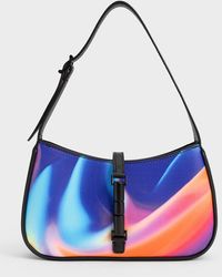 Charles & Keith - Cesia Holographic Shoulder Bag - Lyst