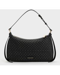 Charles & Keith - Calla Woven Shoulder Bag - Lyst