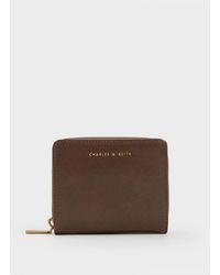 Charles & Keith - Finley Zip-around Small Wallet - Lyst