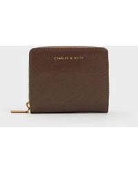 Charles & Keith - Finley Zip-around Small Wallet - Lyst