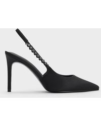 Charles & Keith - Flores Gem-strap Slingback Pumps - Lyst