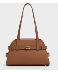 Charles & Keith - Aubrielle Belted Shoulder Bag - Lyst