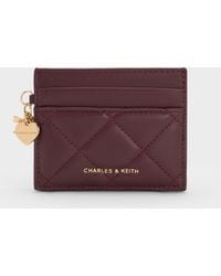 Charles & Keith - Arrietty Quilted Card Holder - Lyst
