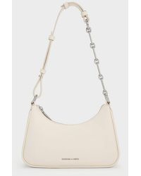 Charles & Keith - Lane Chain-Strap Shoulder Bag - Lyst