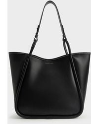 Charles & Keith - Lyla Tubular Slouchy Tote Bag - Lyst