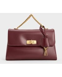 Charles & Keith - Kerry Chain-Handle Crossbody Bag - Lyst