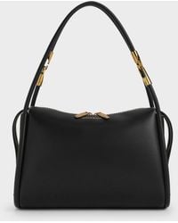 Charles & Keith - Lyla Tubular Slouchy Shoulder Bag - Lyst