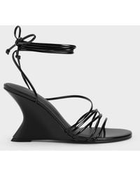 Charles & Keith - Noona Strappy Wedges - Lyst
