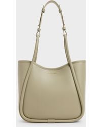 Charles & Keith - Mini Lyla Tubular Tote Bag - Lyst