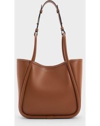 Charles & Keith - Mini Lyla Tubular Tote Bag - Lyst