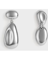 Charles & Keith - Donora Sculptural Drop Earrings - Lyst