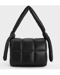 Charles & Keith - Errya Quilted Puffy Crossbody Bag - Lyst