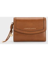 Charles & Keith - Haylen Front-Flap Small Wallet - Lyst