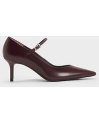 Charles & Keith - Pointed Mary Jane Pumps - Lyst