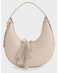 Charles & Keith - Carey Crescent Hobo Bag - Lyst