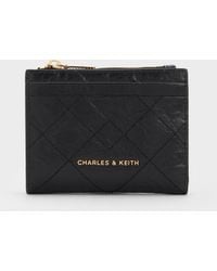 Charles & Keith - Duo Quilted Small Wallet - Lyst