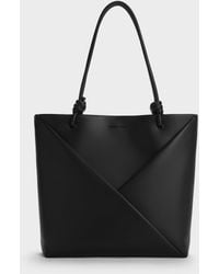 Charles & Keith - Midori Geometric Tote Bag - Lyst