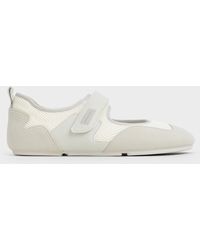 Charles & Keith - Mesh Contrast-Panel Mary Jane Sneakers - Lyst